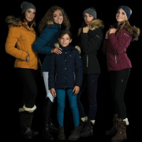 Parka femme Pakaa Flags & Cup Noir Parka femme Pakaa Flags & Cup Noir