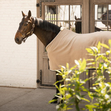Kentucky Show-Fleecedecke vegane Wolle Reitsport Kentucky Show-Fleecedecke vegane Wolle Reitsport