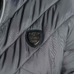 Damen-Leichtjacke Apola Flags & Cup Anthrazit Grau