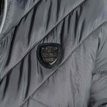 Damen-Leichtjacke Apola Flags & Cup Anthrazit Grau