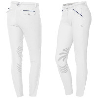 Damenreithose Flags & Cup Arola Weiß