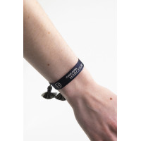 Boxy-Armband Harcour Marine / Leinen Beige