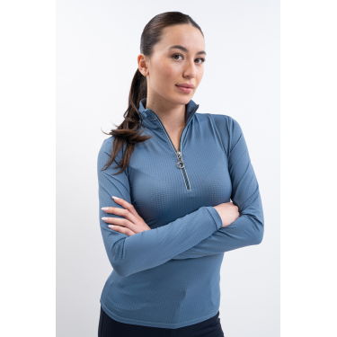 Reit-Poloshirt Damen Harcour Breezi – atmungsaktiv Reit-Poloshirt Damen Harcour Breezi – atmungsaktiv