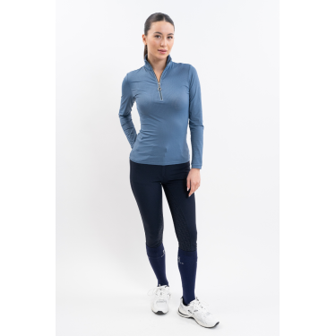 Reit-Poloshirt Damen Harcour Breezi – atmungsaktiv Reit-Poloshirt Damen Harcour Breezi – atmungsaktiv