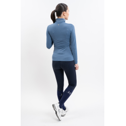 Reit-Poloshirt Damen Harcour Breezi – atmungsaktiv Reit-Poloshirt Damen Harcour Breezi – atmungsaktiv