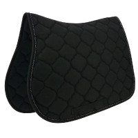 Satteldecke Riding World Rope Schwarz