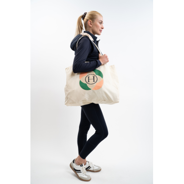 Reit-Totebag aus Baumwolle – Harcour Bertille Reit-Totebag aus Baumwolle – Harcour Bertille