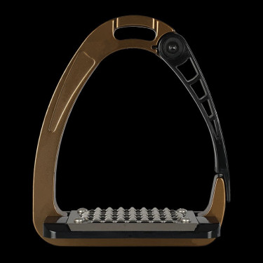 Steigbügel Acavallo Arena AluPro Bronze Braun