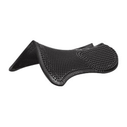 Klassischer Gel-Stoßdämpfer Acavallo hinterer Riser Schwarz