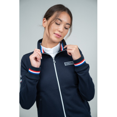 Reitpullover Damen – Harcour Frankreich Stil