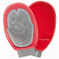 Putzhandschuh Dusche + Glanz T de T Rot