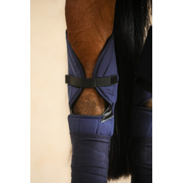 **Fesselkopfgamaschen Harcour Cavaletti** Marine Marineblau