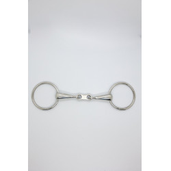 Gebiss für Pferde Harcour, doppelt gebrochen, 19 mm