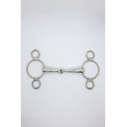 Gebiss für Reitsport Pessoa 2-Ringe 21 mm Gebiss für Reitsport Pessoa 2-Ringe 21 mm