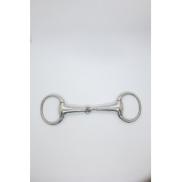 Olivenkopfgebiss 22 mm Harcour Edelstahl Grau
