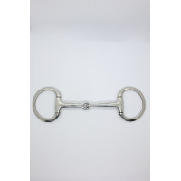 Olivengebiss 15 mm Harcour Edelstahl Grau