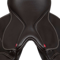 Spring-Sattel Roma aus PU-Leder