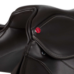 Spring-Sattel Roma aus PU-Leder