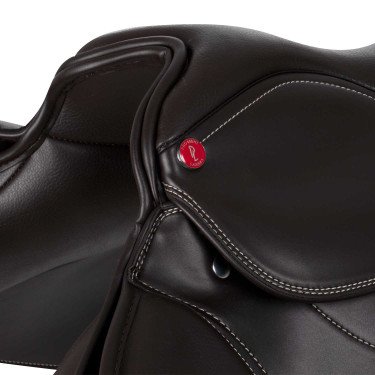 Spring-Sattel Roma aus PU-Leder Spring-Sattel Roma aus PU-Leder