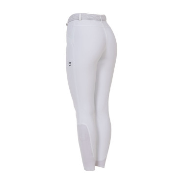 Damen-Slim-Fit-Reithose Equestro Ridertechnology mit verschweißten Nähten