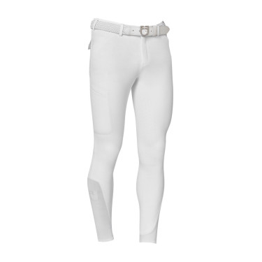 Herren-Slim-Fit-Reithose Equestro Ridertechnology Full-Grip