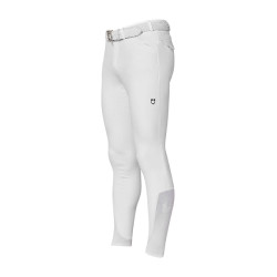 Herren-Slim-Fit-Reithose Equestro Ridertechnology Full-Grip