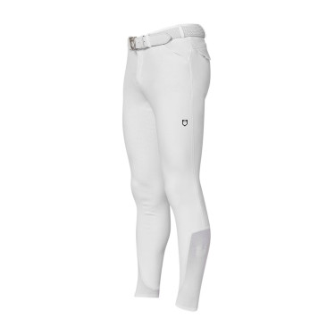 Herren-Slim-Fit-Reithose Equestro Ridertechnology Full-Grip