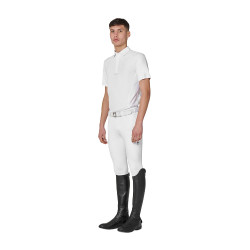 Herren-Slim-Fit-Reithose Equestro Ridertechnology Full-Grip