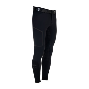 Herren-Slim-Fit-Reithose Equestro Ridertechnology Full-Grip