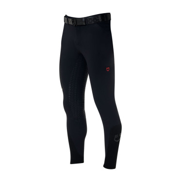 Herren-Slim-Fit-Reithose Equestro Ridertechnology Full-Grip