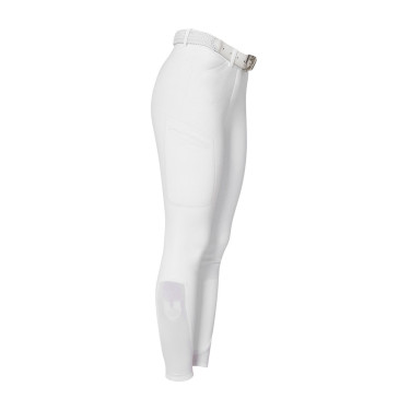 Damen-Slim-Fit-Reithose Equestro Ridertechnology Full Grip