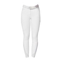 Damen-Slim-Fit-Reithose Equestro Ridertechnology Full Grip