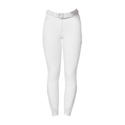 Damen-Slim-Fit-Reithose Equestro Ridertechnology Full Grip