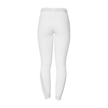 Damen-Slim-Fit-Reithose Equestro Ridertechnology Full Grip