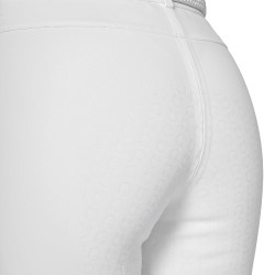 Damen-Slim-Fit-Reithose Equestro Ridertechnology Full Grip