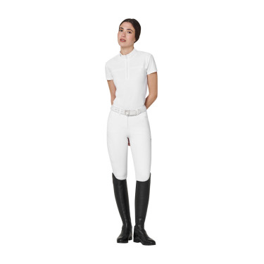 Damen-Slim-Fit-Reithose Equestro Ridertechnology Full Grip