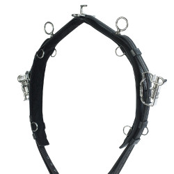 RENNFAHRER-QH-PANEEL, SYNTHETISCH Schwarz