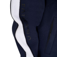 Mädchen-Hoodie aus Baumwolle mit Kapuze und Frontreißverschluss
