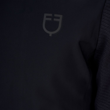Herren-Technik-Sweatshirt Equestro Ridertechnology Kapuze