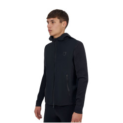 Herren-Technik-Sweatshirt Equestro Ridertechnology Kapuze