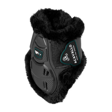 Fetlockschoner Skeleton Dynamic Zone mit synthetischem Lammfell