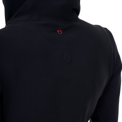 Damen-Technikpullover Equestro Ridertechnology Kapuze