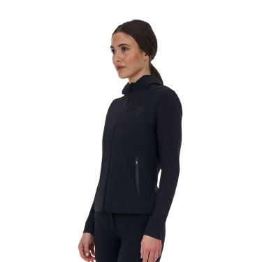 Damen-Technikpullover Equestro Ridertechnology Kapuze