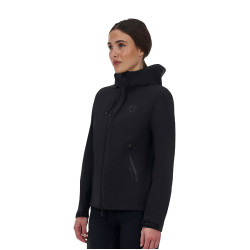 Softshell-Jacke Damen Equestro Ridertechnology wasserdicht Reißverschluss