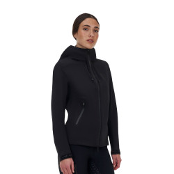 Softshell-Jacke Damen Equestro Ridertechnology wasserdicht Reißverschluss