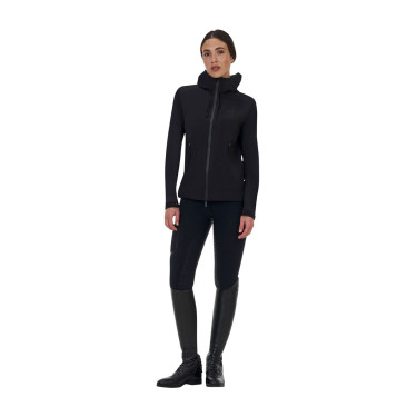 Softshell-Jacke Damen Equestro Ridertechnology wasserdicht Reißverschluss