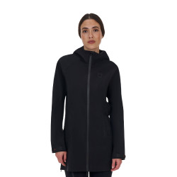 Damen-Softshell-Mantel Equestro Ridertechnology wasserdicht lang