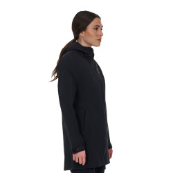 Damen-Softshell-Mantel Equestro Ridertechnology wasserdicht lang