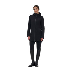 Damen-Softshell-Mantel Equestro Ridertechnology wasserdicht lang