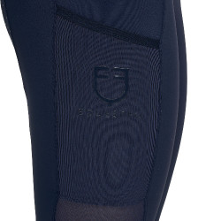 Damen-Leggings mit Vollgrip und perforierten Einsätzen